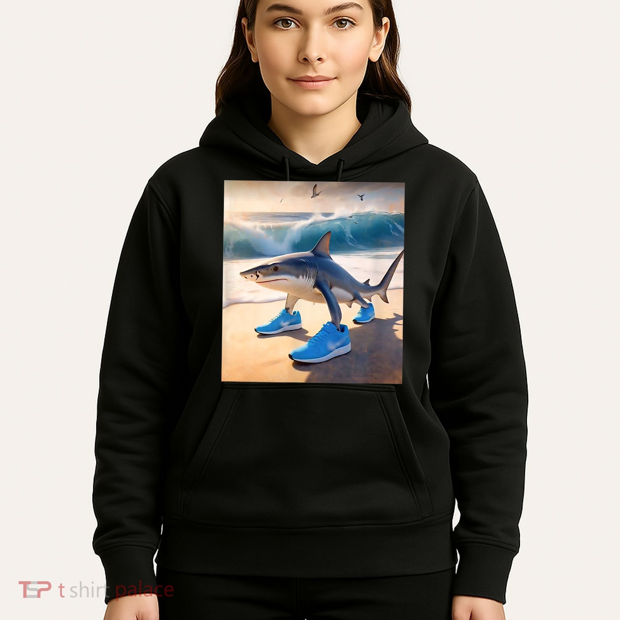 Tralalero Tralala Funny Gen Alpha Shark Meme  Hoodie