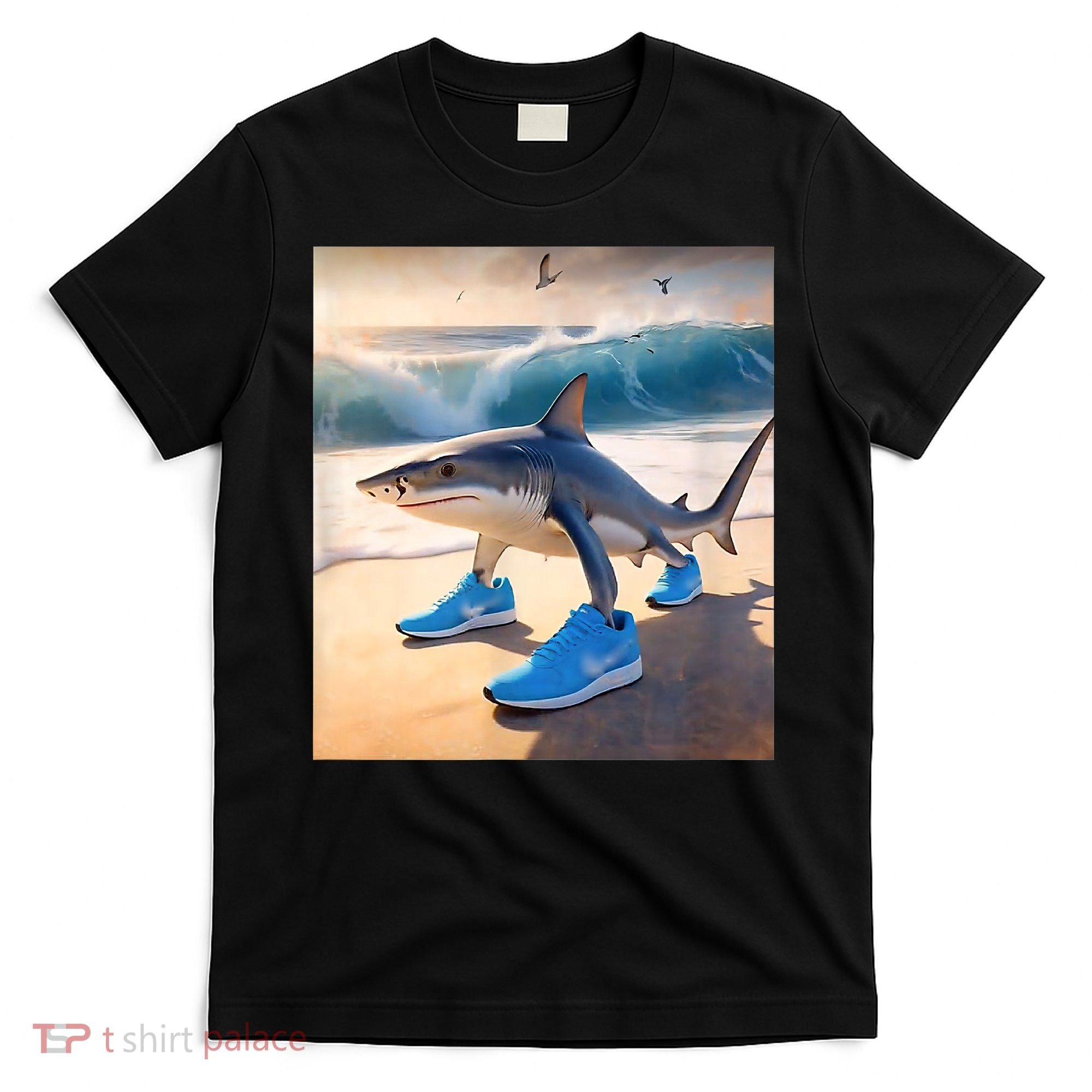 Tralalero Tralala Funny Gen Alpha Shark Meme  T-Shirt