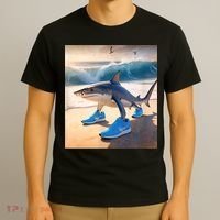 Tralalero Tralala Funny Gen Alpha Shark Meme  T-Shirt thumb 3