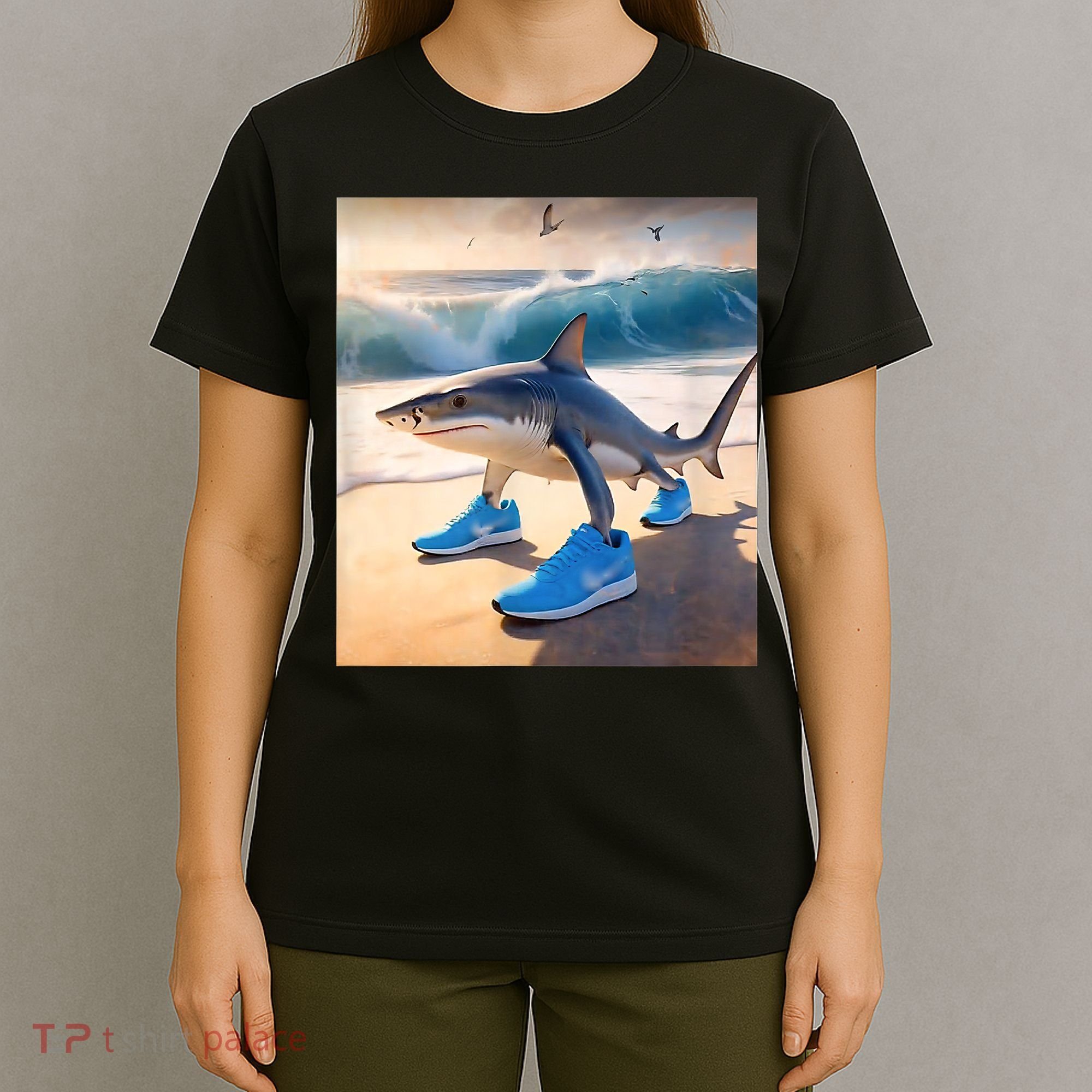 Tralalero Tralala Funny Gen Alpha Shark Meme  T-Shirt