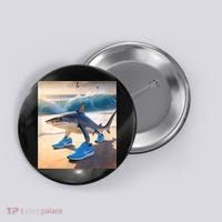 Tralalero Tralala Funny Gen Alpha Shark Meme  Button thumb 0