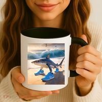 Tralalero Tralala Funny Gen Alpha Shark Meme  Coffee Mug thumb 3