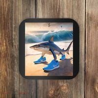 Tralalero Tralala Funny Gen Alpha Shark Meme  Coaster thumb 0