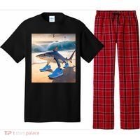 Tralalero Tralala Funny Gen Alpha Shark Meme  Pajama Set thumb 0