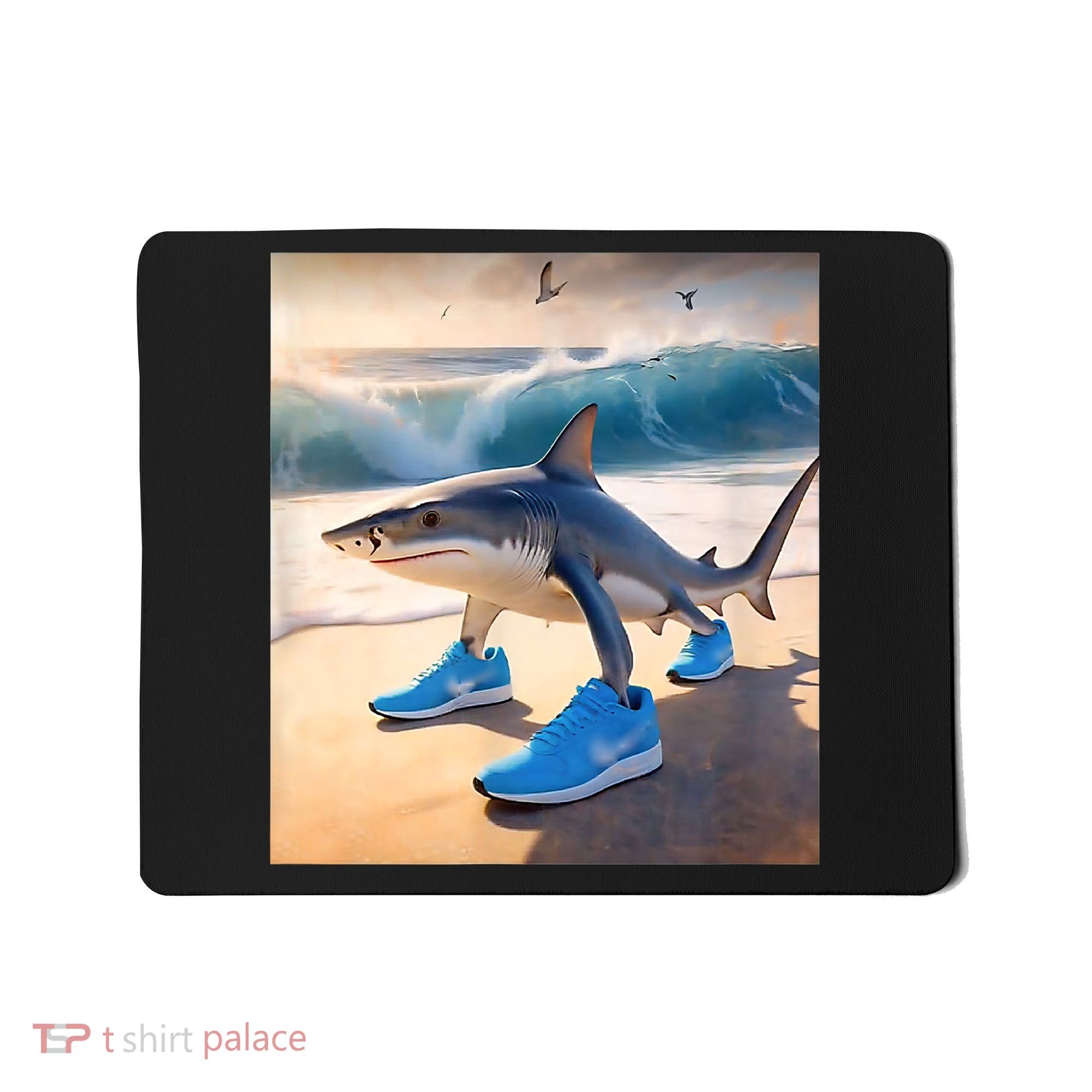 Tralalero Tralala Funny Gen Alpha Shark Meme  Mousepad