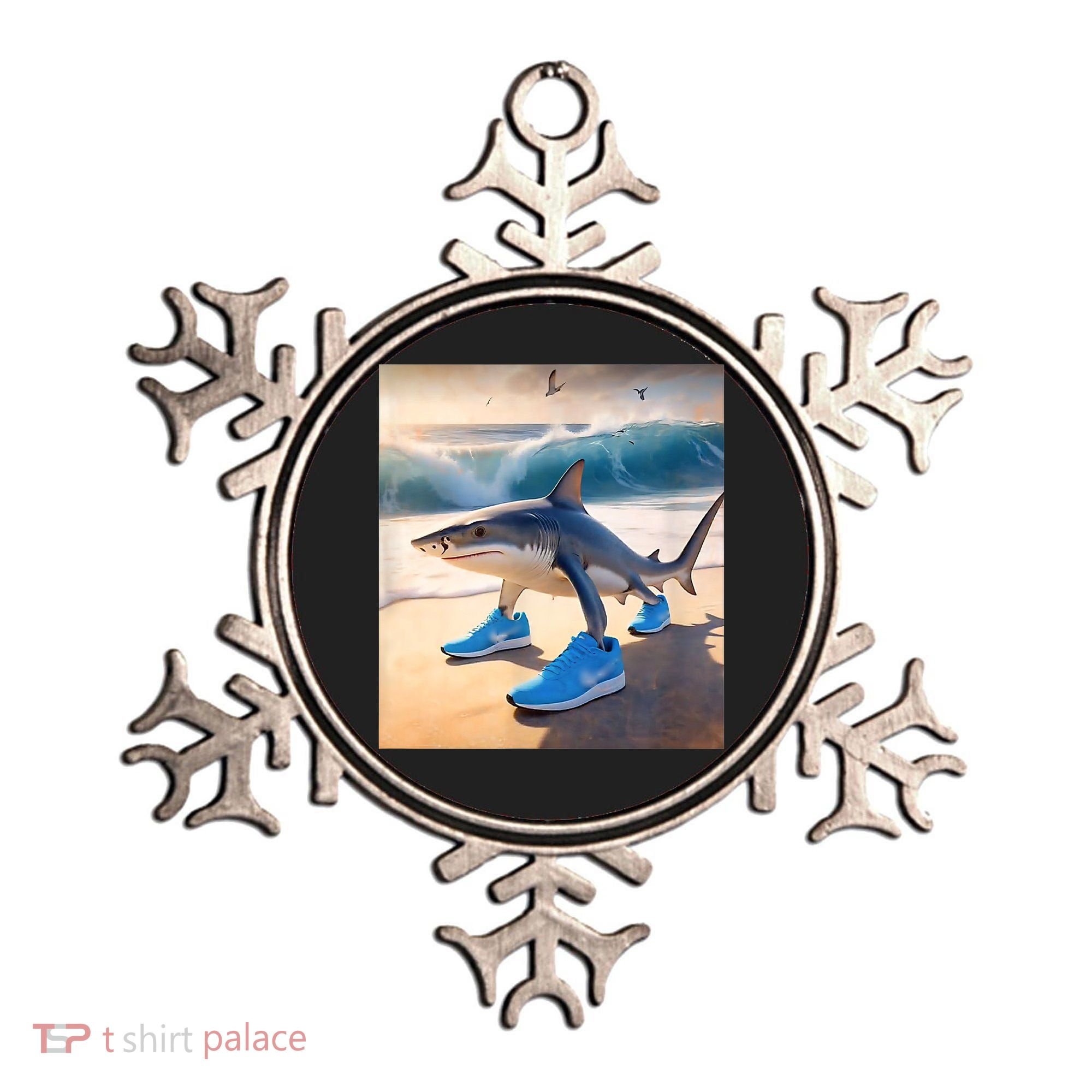 Tralalero Tralala Funny Gen Alpha Shark Meme  Ornament