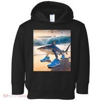 Tralalero Tralala Funny Gen Alpha Shark Meme  Toddler Hoodie thumb 0