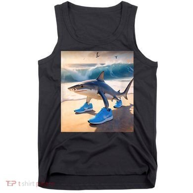 Tralalero Tralala Funny Gen Alpha Shark Meme  Tank Top