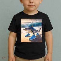 Tralalero Tralala Funny Gen Alpha Shark Meme  Toddler T-Shirt thumb 2