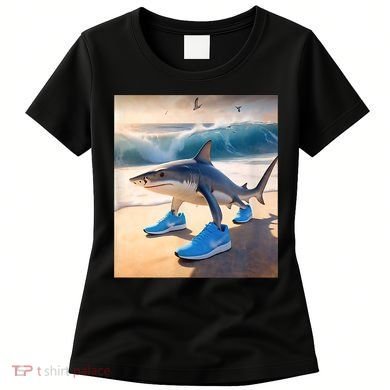 Tralalero Tralala Funny Gen Alpha Shark Meme  Women's T-Shirt