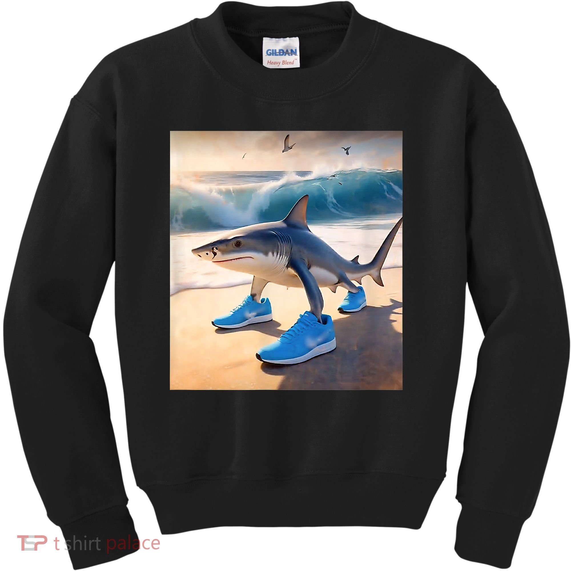 Tralalero Tralala Funny Gen Alpha Shark Meme  Kids Sweatshirt