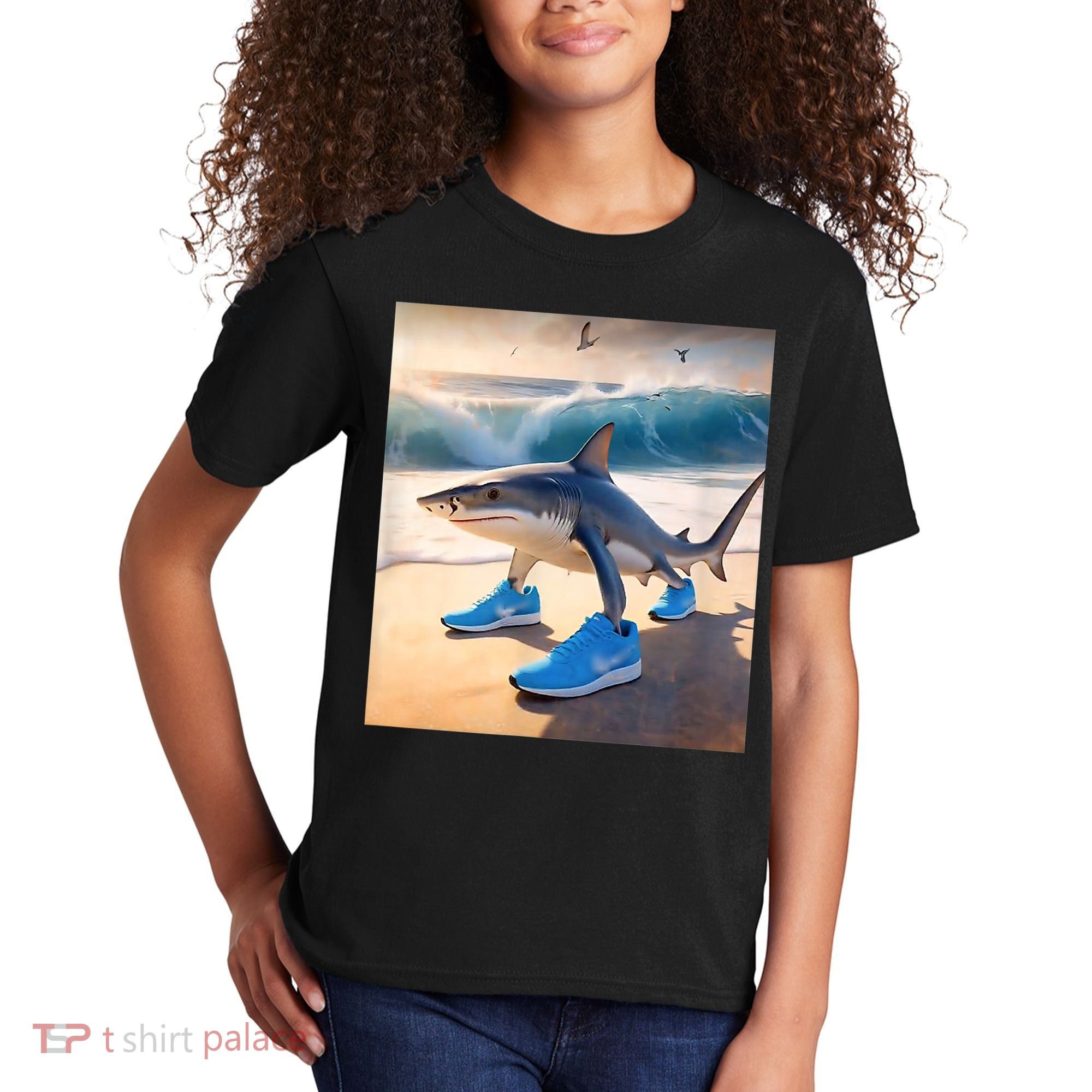 Tralalero Tralala Funny Gen Alpha Shark Meme  Kids T-Shirt