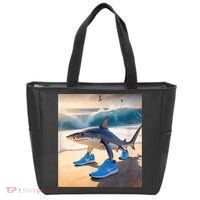 Tralalero Tralala Funny Gen Alpha Shark Meme  Tote Bag thumb 0
