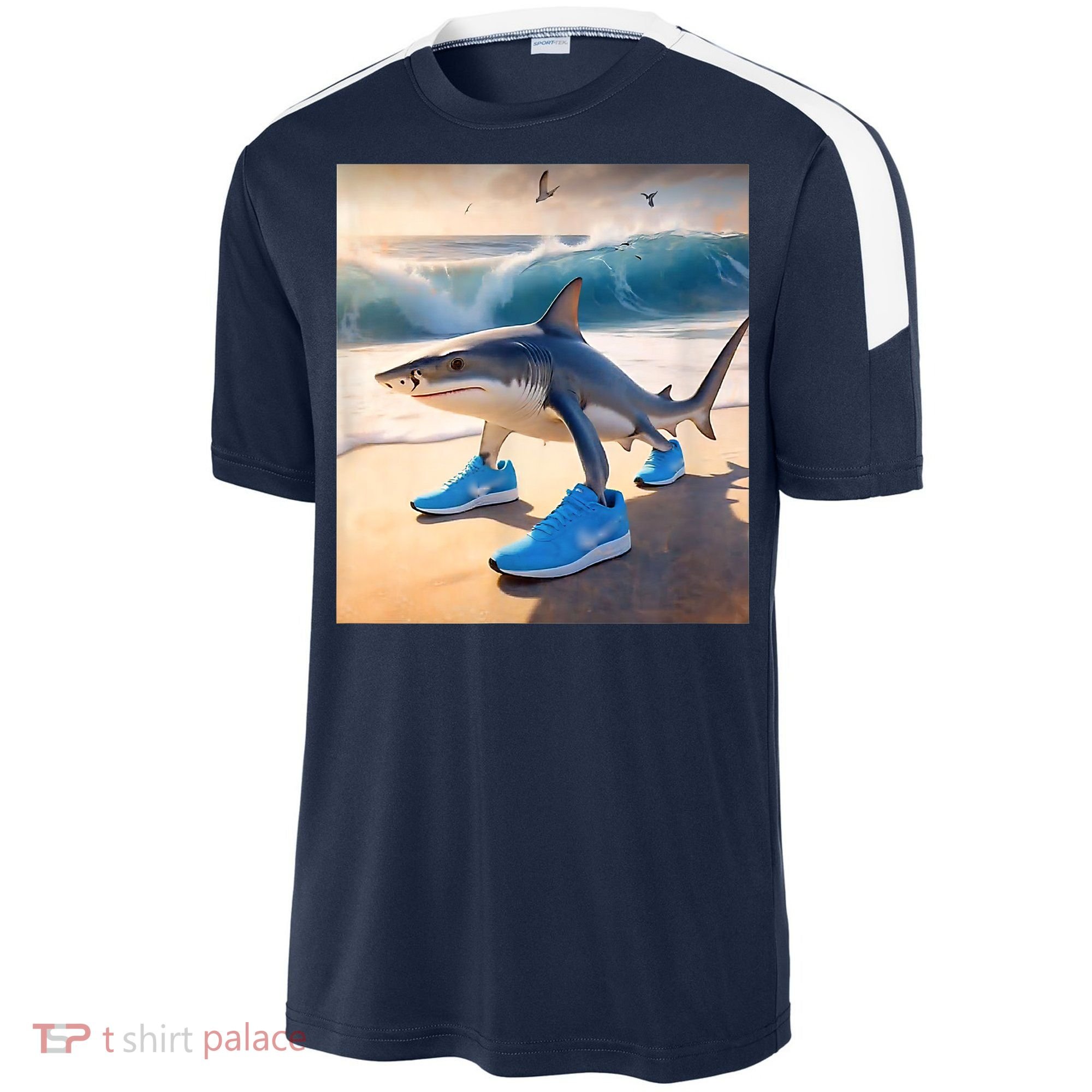 Tralalero Tralala Funny Gen Alpha Shark Meme  Sport-Tek Competitor United Soccer Jersey