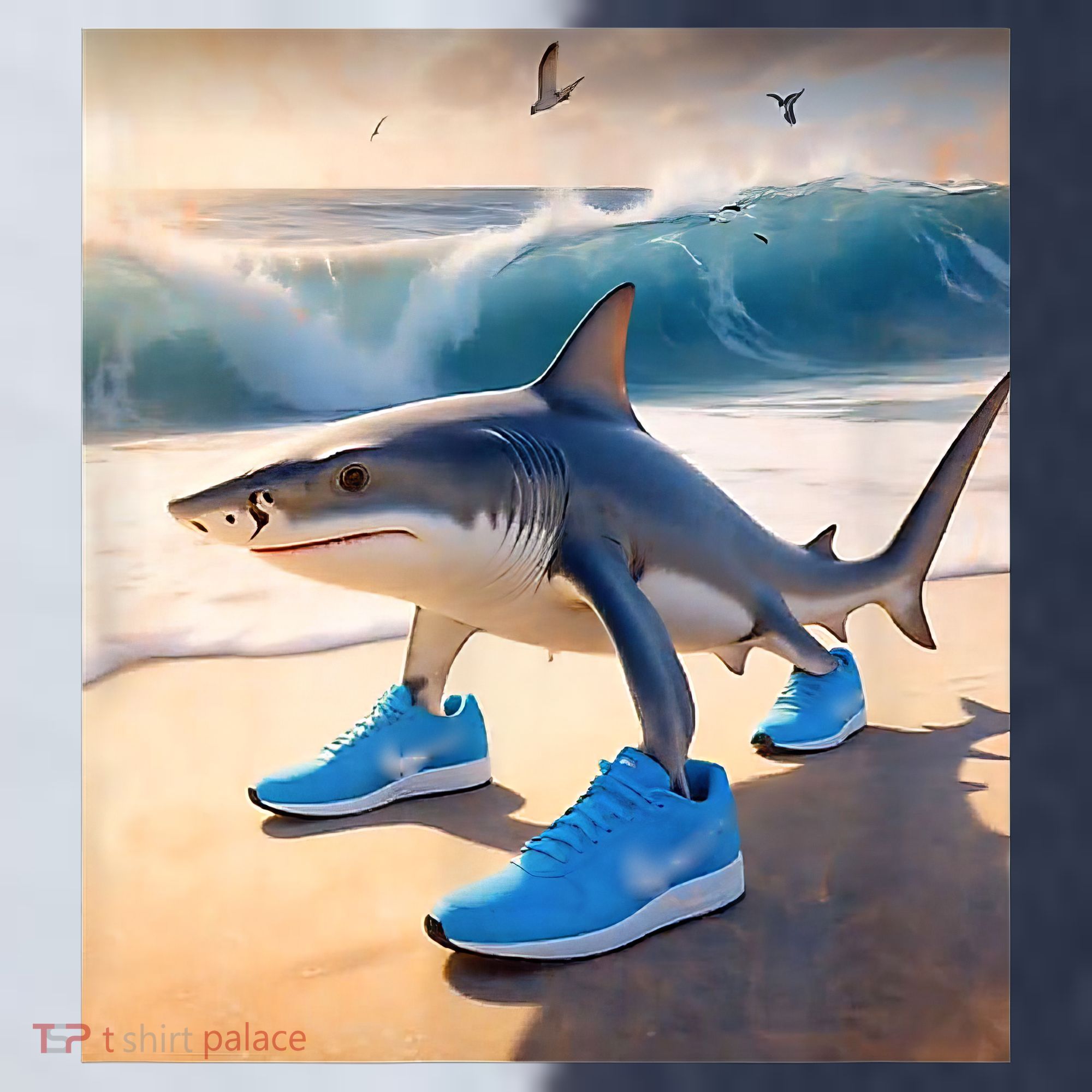 Tralalero Tralala Funny Gen Alpha Shark Meme  Sport-Tek Competitor United Soccer Jersey