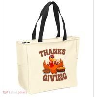 Thanksgiving Turkey Festive Holiday Tote Bag thumb 2
