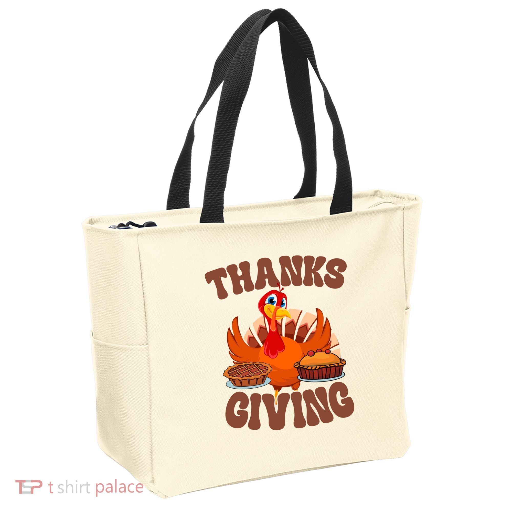 Thanksgiving Turkey Festive Holiday Tote Bag