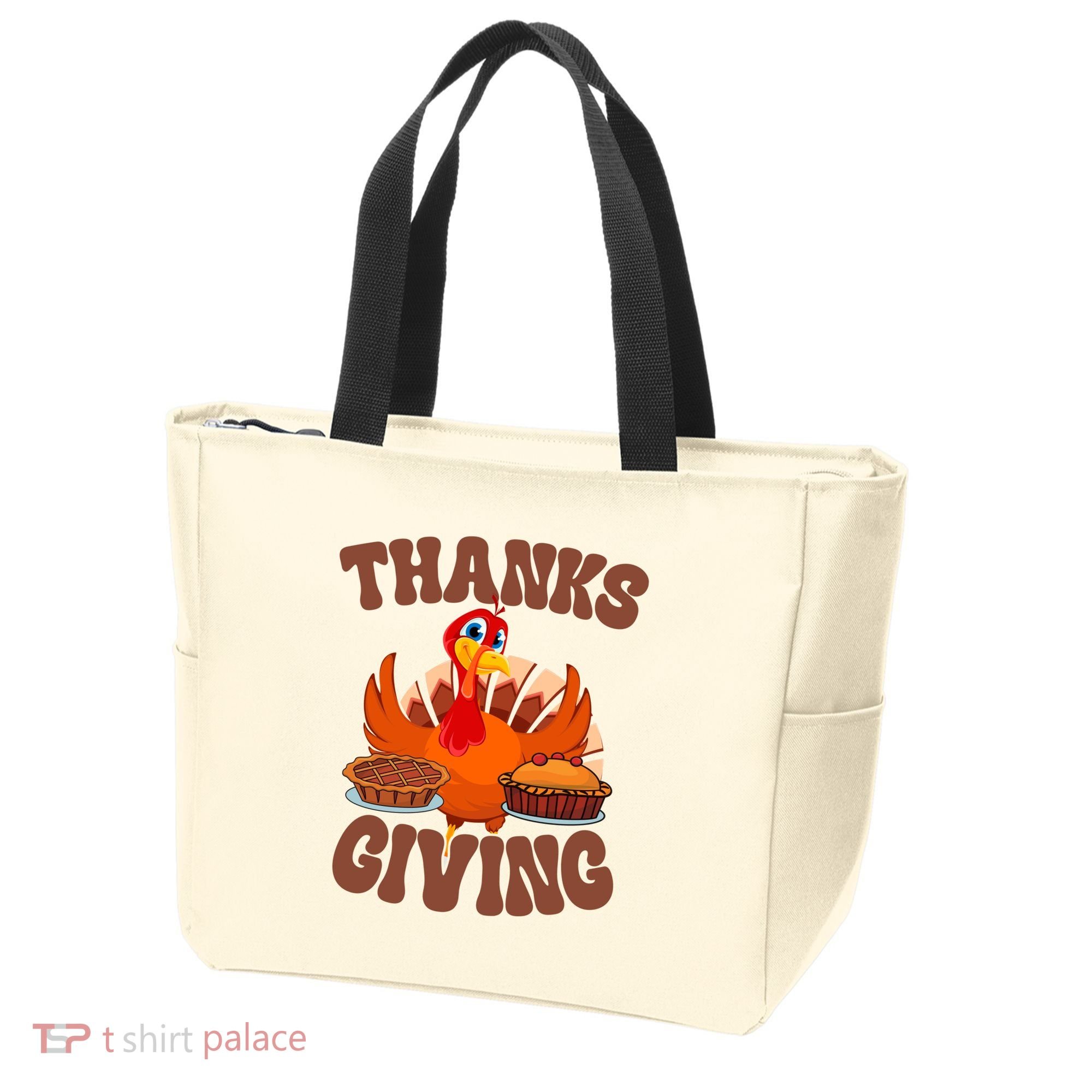 Thanksgiving Turkey Festive Holiday Tote Bag