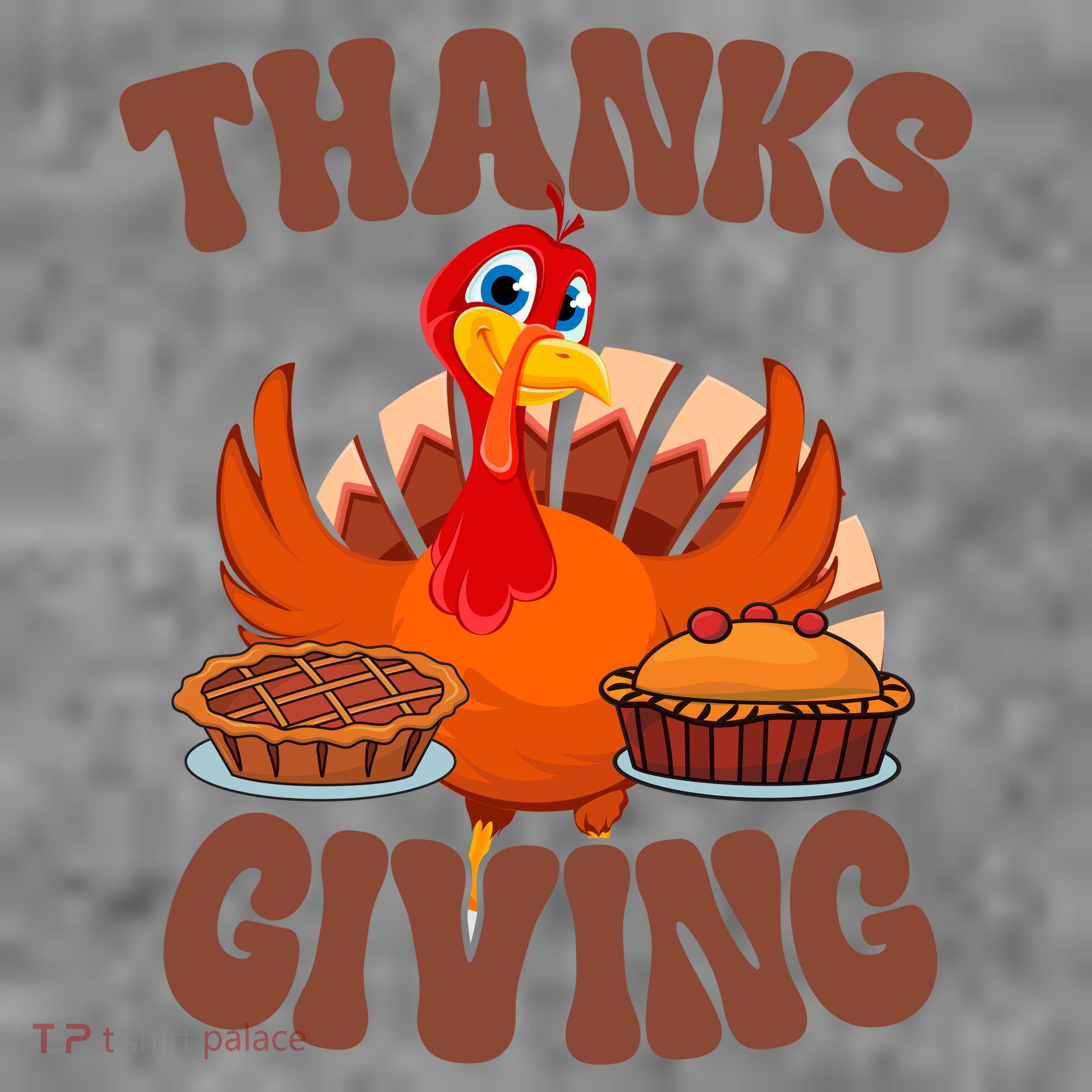 Thanksgiving Turkey Festive Holiday Toddler Hoodie