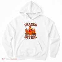 Thanksgiving Turkey Festive Holiday Hoodie thumb 0