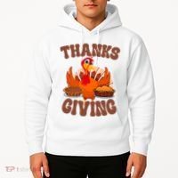 Thanksgiving Turkey Festive Holiday Hoodie thumb 2