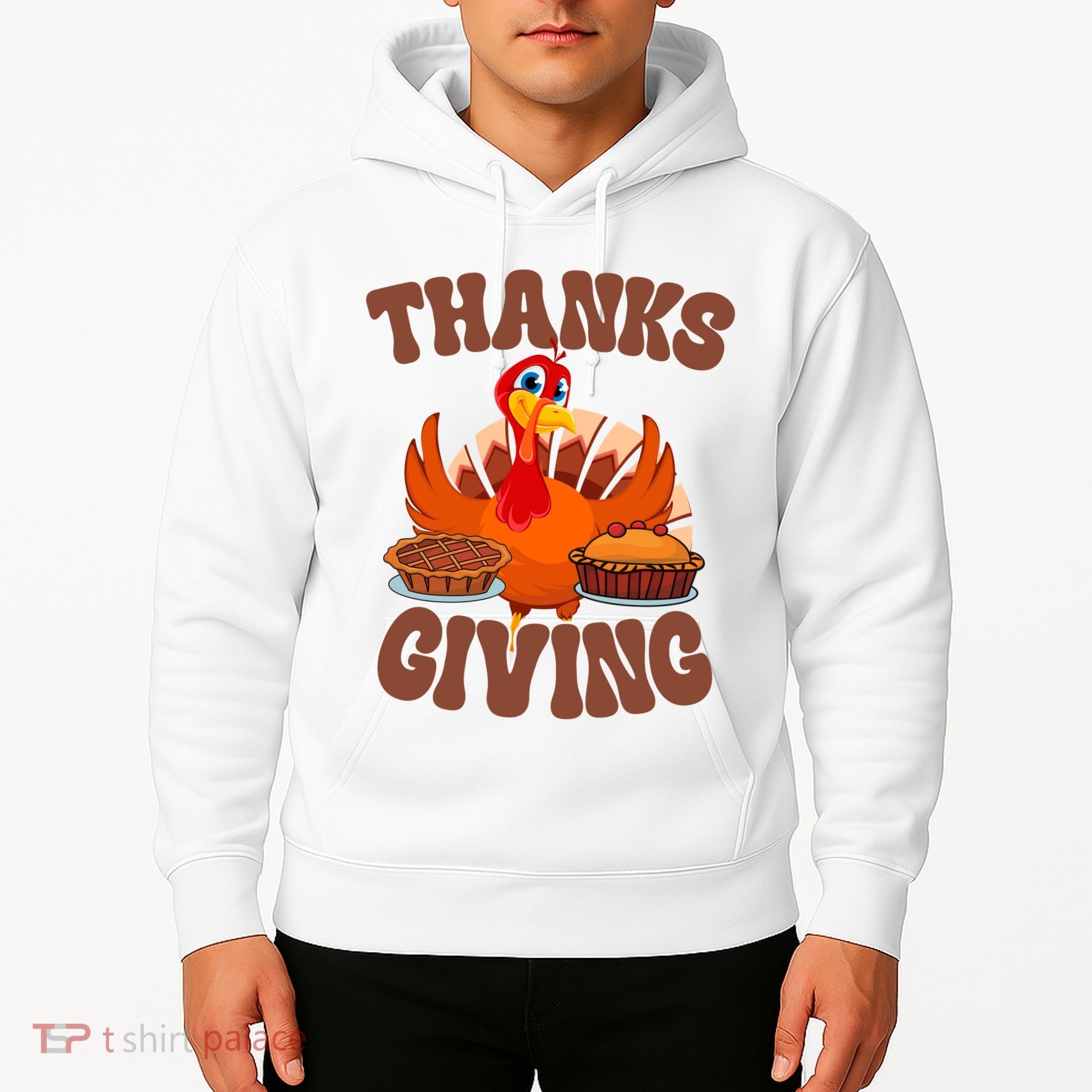 Thanksgiving Turkey Festive Holiday Hoodie