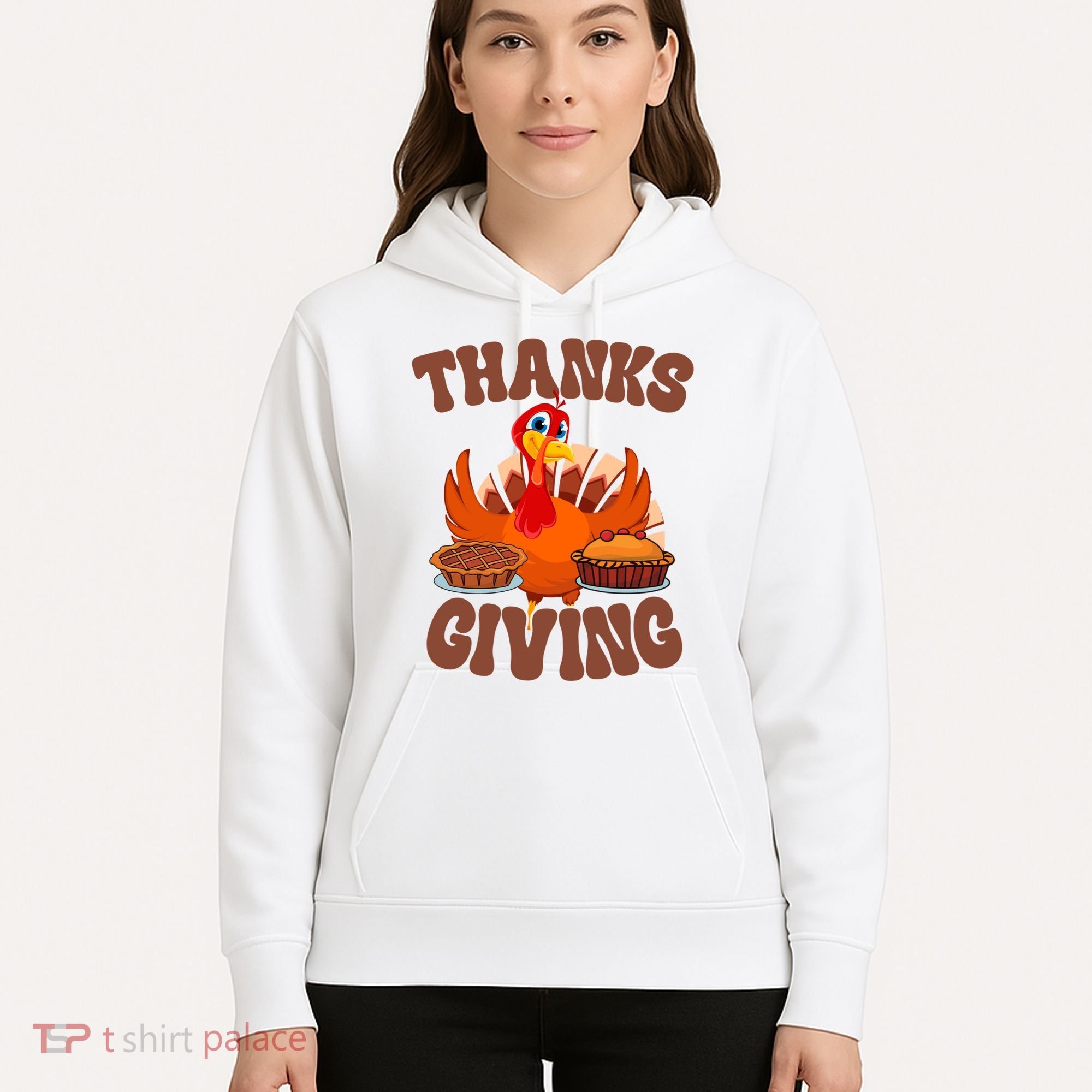 Thanksgiving Turkey Festive Holiday Hoodie