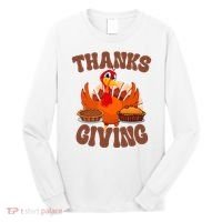 Thanksgiving Turkey Festive Holiday Long Sleeve Shirt thumb 0