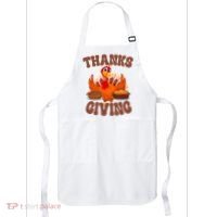 Thanksgiving Turkey Festive Holiday Apron thumb 0