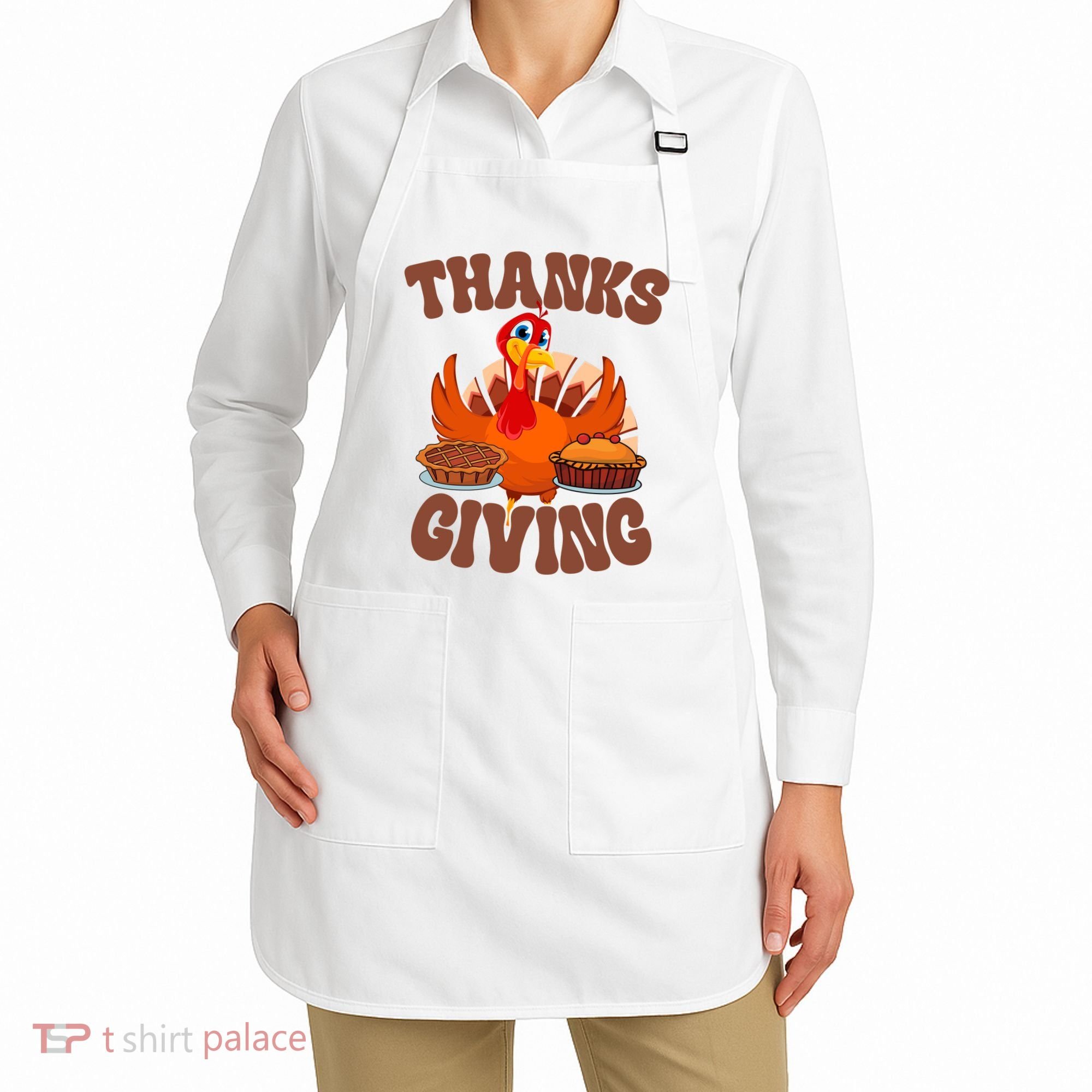 Thanksgiving Turkey Festive Holiday Apron