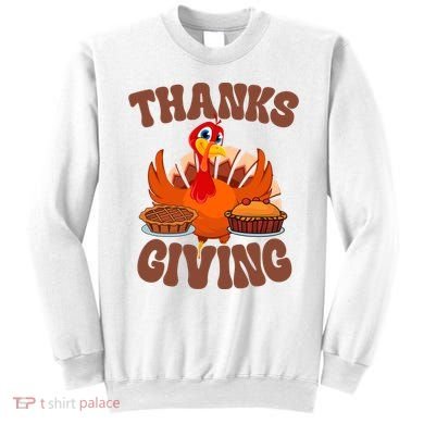 Thanksgiving Turkey Festive Holiday Sweatshirt