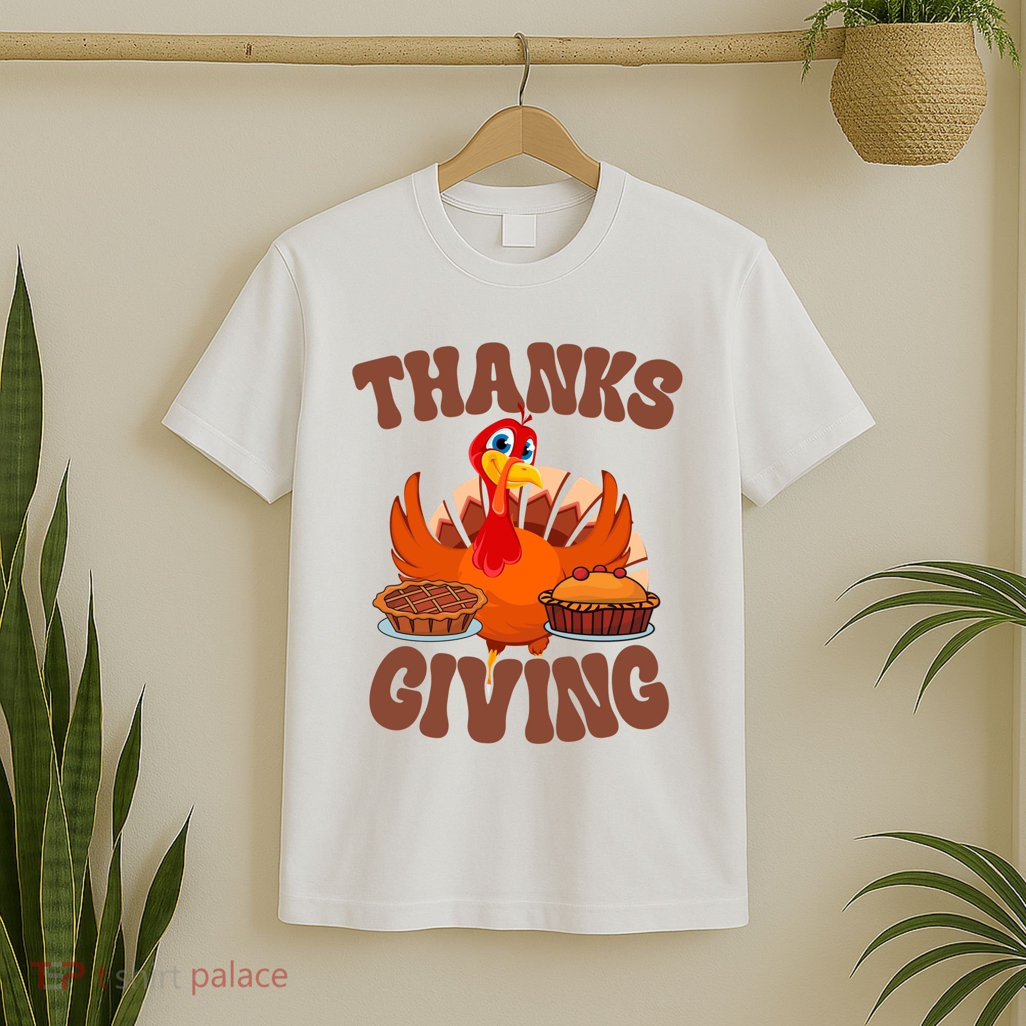 Thanksgiving Turkey Festive Holiday T-Shirt