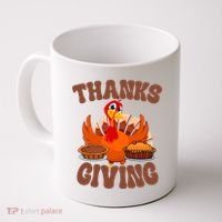 Thanksgiving Turkey Festive Holiday Coffee Mug thumb 0