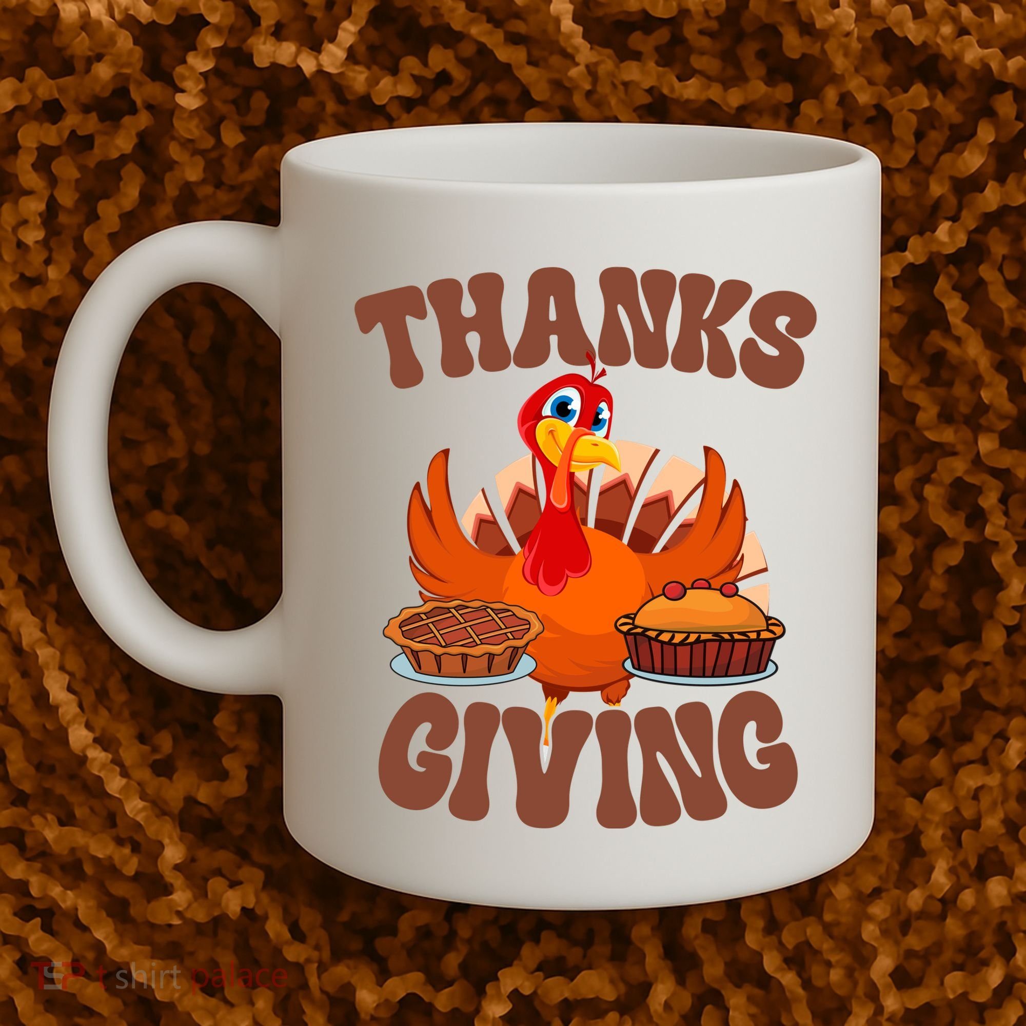Thanksgiving Turkey Festive Holiday Coffee Mug
