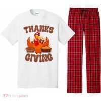 Thanksgiving Turkey Festive Holiday Pajama Set thumb 0