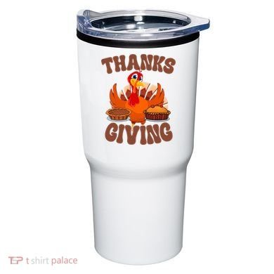 Thanksgiving Turkey Festive Holiday Tumbler
