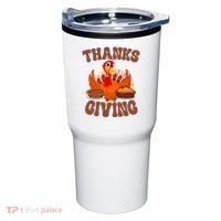 Thanksgiving Turkey Festive Holiday Tumbler thumb 0