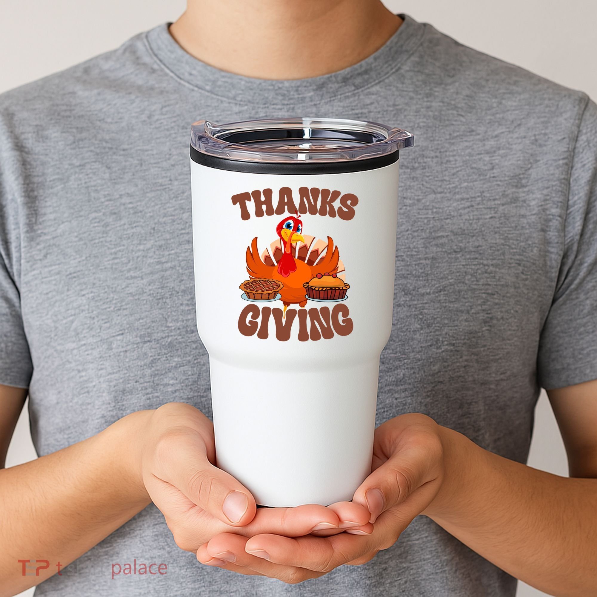 Thanksgiving Turkey Festive Holiday Tumbler