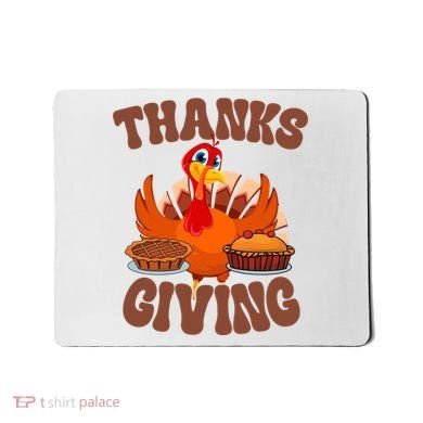 Thanksgiving Turkey Festive Holiday Mousepad