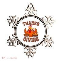 Thanksgiving Turkey Festive Holiday Ornament thumb 0