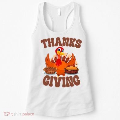 Thanksgiving Turkey Festive Holiday Women's Tank Top