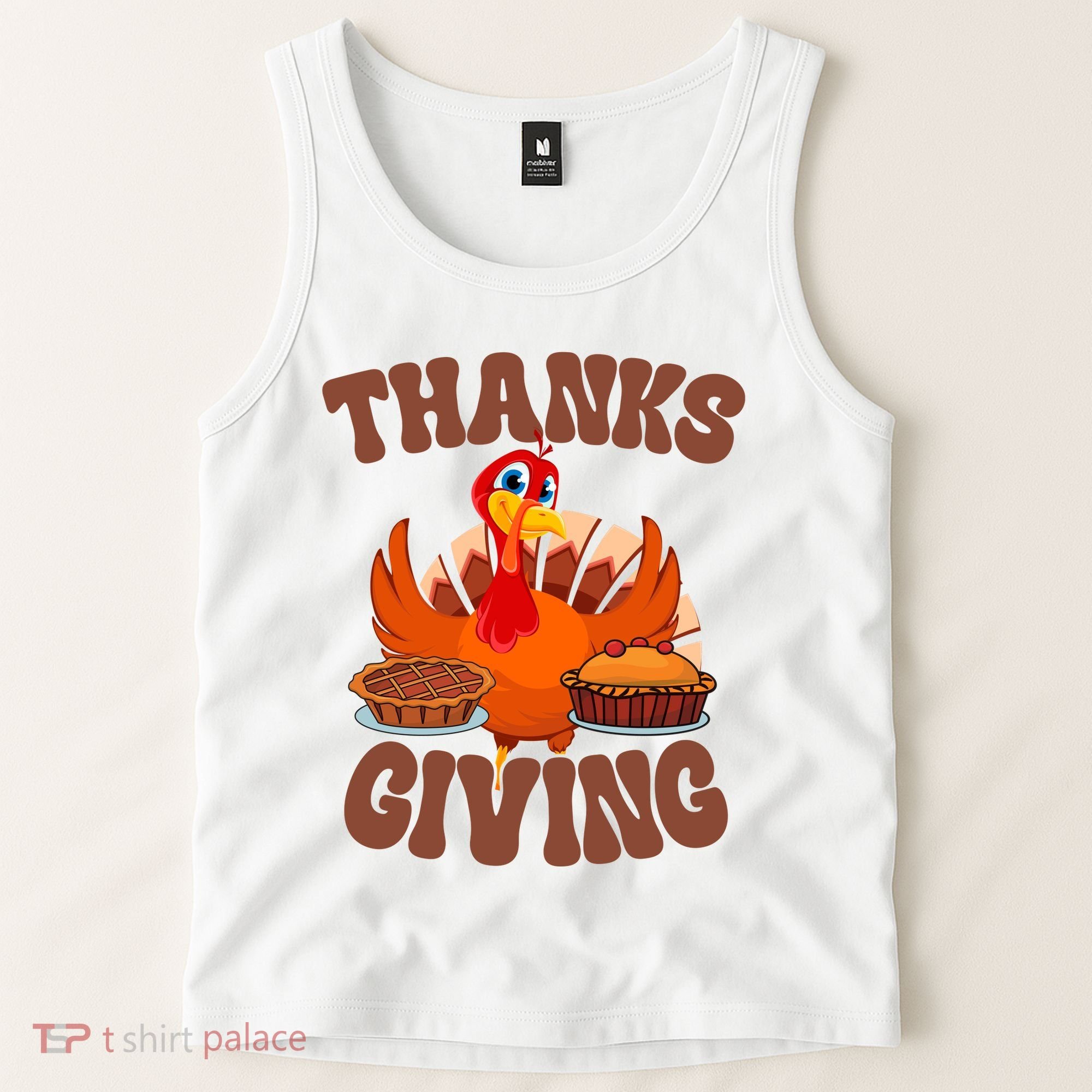 Thanksgiving Turkey Festive Holiday Tank Top