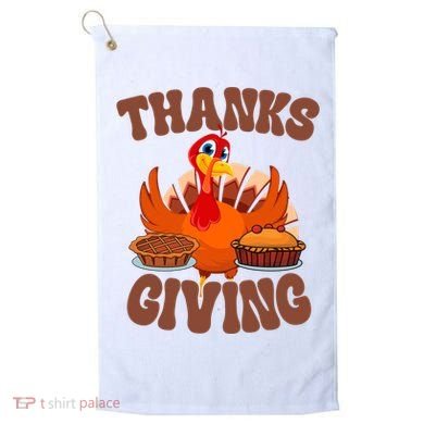 Thanksgiving Turkey Festive Holiday Golf Towel
