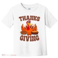 Thanksgiving Turkey Festive Holiday Toddler T-Shirt thumb 0