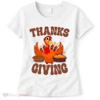 Thanksgiving Turkey Festive Holiday Women's T-Shirt thumb 0