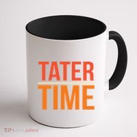 Tater Time Fun Turkey Thanksgiving Family Graphic Gift Coffee Mug thumb 1