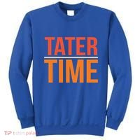 Tater Time Fun Turkey Thanksgiving Family Graphic Gift Sweatshirt thumb 0