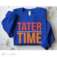Tater Time Fun Turkey Thanksgiving Family Graphic Gift Sweatshirt thumb 2