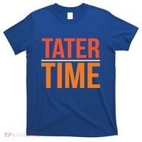 Tater Time Fun Turkey Thanksgiving Family Graphic Gift T-Shirt thumb 0