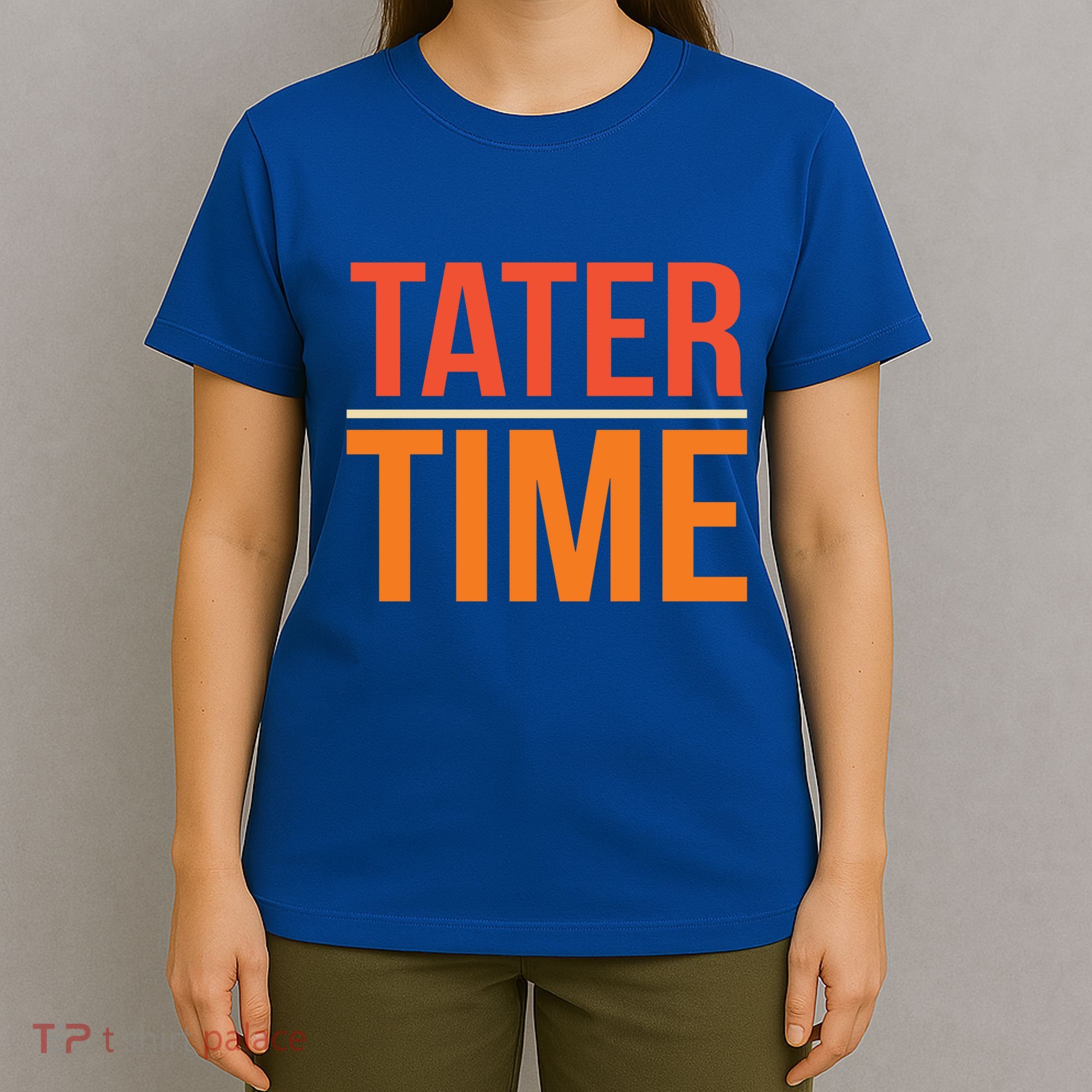 Tater Time Fun Turkey Thanksgiving Family Graphic Gift T-Shirt